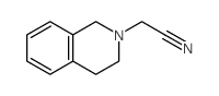 2-ISOQUINOLINEACETONITRILE, 1,2,3,4-TETRAHYDRO- Structure