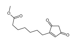 methyl 7-(3,5-dioxocyclopenten-1-yl)heptanoate Structure