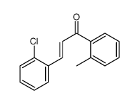 3-(2-chlorophenyl)-1-(2-methylphenyl)prop-2-en-1-one Structure