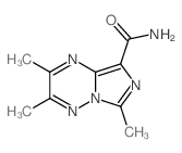 Imidazo[1,5-b][1,2,4]triazine-8-carboxamide,2,3,6-trimethyl-结构式