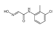 N-(3-chloro-2-methylphenyl)-2-(hydroxyimino)acetamide Structure