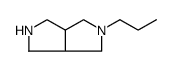 2-Propyl-octahydro-pyrrolo[3,4-c]pyrrole Structure