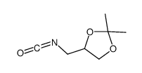 4-(isocyanatomethyl)-2,2-dimethyl-1,3-dioxolane Structure