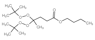 Butyl 4,4-bis(tert-butyldioxy)valerate structure