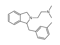 Dimethyl-{2-[1-(3-methyl-benzyl)-1,3-dihydro-isoindol-2-yl]-ethyl}-amine结构式