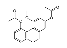 Hircinol-diacetat结构式