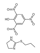 Pikrat v. 2-Propylmercapto-4,5-dihydro-glyoxalin结构式