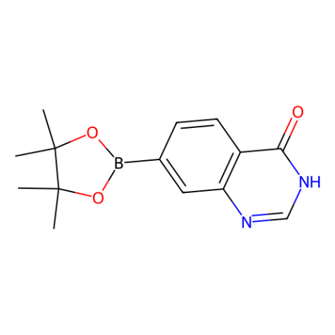 7-(4,4,5,5-tetramethyl-1,3,2-dioxaborolan-2-yl)-4aH-quinazolin-4-one结构式