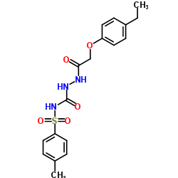 2-[(4-Ethylphenoxy)acetyl]-N-[(4-methylphenyl)sulfonyl]hydrazinecarboxamide结构式