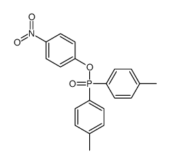 1-methyl-4-[(4-methylphenyl)-(4-nitrophenoxy)phosphoryl]benzene结构式