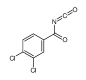 3,4-dichlorobenzoyl isocyanate Structure