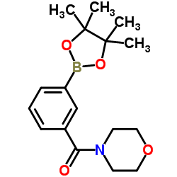3-(4-吗啉基羰基)苯基硼酸频哪醇酯图片