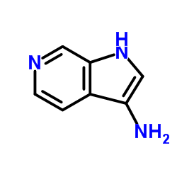 1H-Pyrrolo[2,3-c]pyridin-3-amine结构式