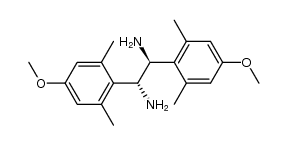 (1R,2S)-1,2-bis(4-methoxy-2,6-dimethylphenyl)ethane-1,2-diamine Structure