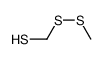 (methyldisulfanyl)methanethiol结构式
