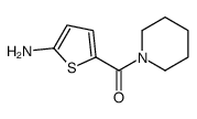 (5-aminothiophen-2-yl)-piperidin-1-ylmethanone结构式