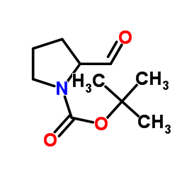 tert-Butyl 2-formylpyrrolidine-1-carboxylate structure