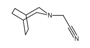 2-(3-azabicyclo[3.2.2]nonan-3-yl)acetonitrile Structure