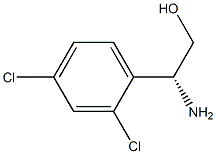 (2R)-2-AMINO-2-(2,4-DICHLOROPHENYL)ETHAN-1-OL结构式