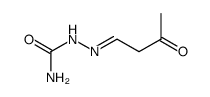 Acetoacetaldehyde, semicarbazone (6CI) Structure