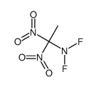 N,N-difluoro-1,1-dinitroethanamine Structure