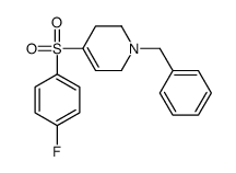 1-benzyl-4-(4-fluorophenylsulfonyl)-1,2,3,6-tetrahydropyridine结构式