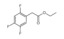 Ethyl 2-(2,4,5-trifluorophenyl)acetate Structure