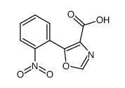 5-(2-Nitrophenyl)-1,3-oxazole-4-carboxylic acid Structure