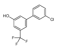 3-(3-chlorophenyl)-5-(trifluoromethyl)phenol Structure