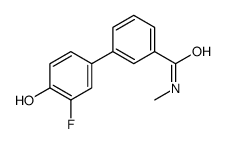 3-(3-fluoro-4-hydroxyphenyl)-N-methylbenzamide结构式
