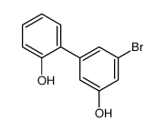 3-bromo-5-(2-hydroxyphenyl)phenol Structure