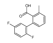 2-(2,5-difluorophenyl)-6-methylbenzoic acid Structure