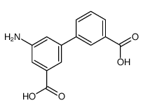 3-amino-5-(3-carboxyphenyl)benzoic acid结构式