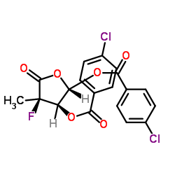 (2R)-2-Deoxy-2-fluoro-2-methyl-D-erythro-pentonic acid-g-lactone 3,5-bis(4-chlorobenzoate) picture