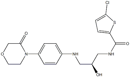 利伐沙班杂质48结构式