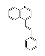 trans-4-styrylquinoline Structure