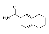 5,6,7,8-tetrahydronaphthalene-2-carboxamide结构式