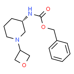 (S)-Benzyl 1-(oxetan-3-yl)piperidin-3-ylcarbamate Structure