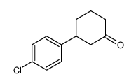 3-(4-chlorophenyl)cyclohexan-1-one Structure