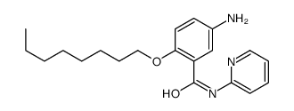 5-amino-2-octoxy-N-pyridin-2-ylbenzamide结构式