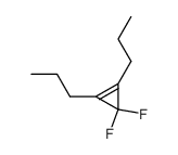 Cyclopropene, 3,3-difluoro-1,2-dipropyl- (9CI)结构式