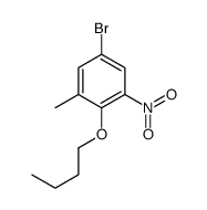 5-Bromo-2-butoxy-1-methyl-3-nitrobenzene图片