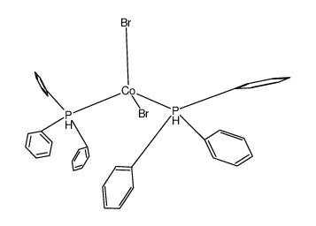 [Co(triphenylphosphane)2Br2] Structure