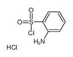 2-氨基-苯磺酰氯盐酸盐结构式