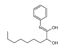 2-hydroxy-N-phenylnonanamide Structure