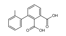 2'-methylbiphenyl-2,3-dicarboxylic acid结构式