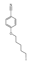 4-(5-iodopentoxy)benzonitrile Structure