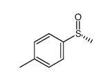 (R)-(+)-Methyl p-tolyl sulfoxide structure