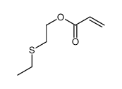 2-(ethylthio)ethyl acrylate结构式