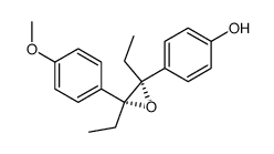 (-)-(1R,1'R)-diethylstilbestrol 5-methyl ether Structure